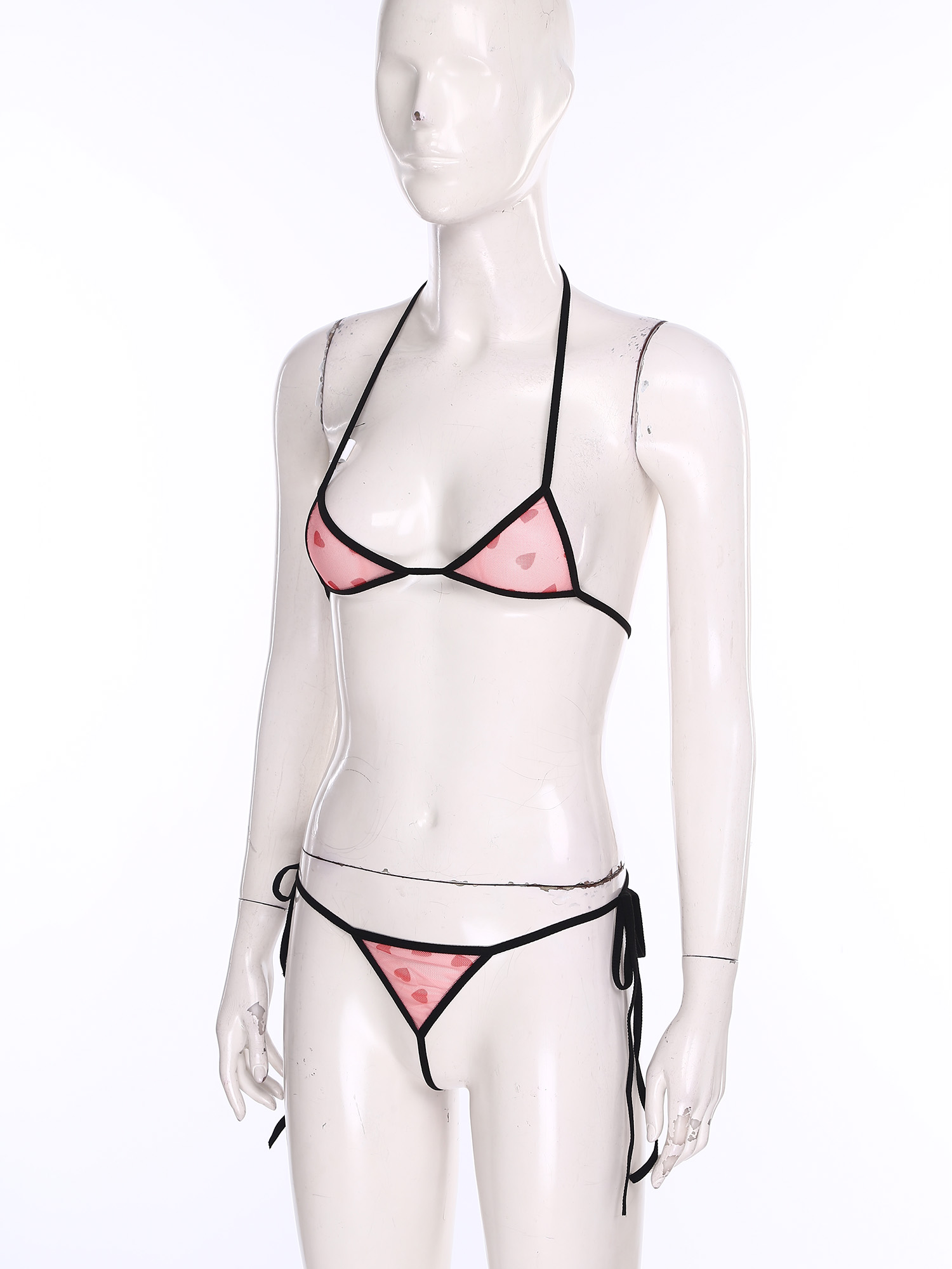 Womens Micro Mini Bikini Linge - Lace Bralette Set recension och pris
