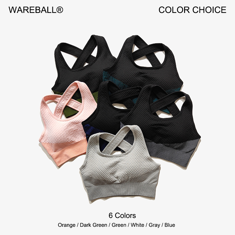 WAREBALL 6 Colors Yoga Sport B - Sports Bra Racerback recension och pris