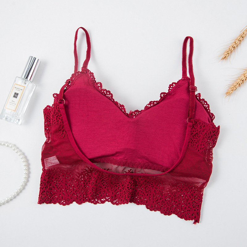 3D Sexy Lingerie Seamless Spor - Lace Bralette Set recension och pris