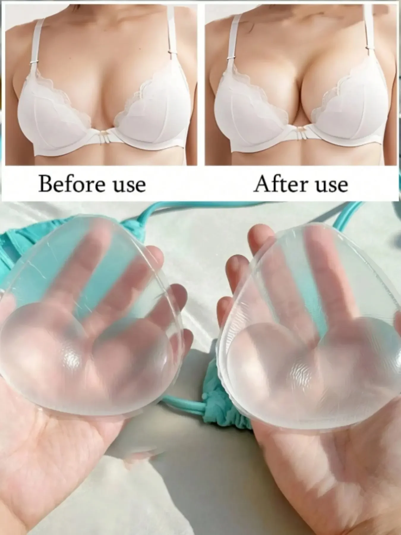 1 Pair Women's Silicone Bra In - Push Up Bra Silicone recension och pris