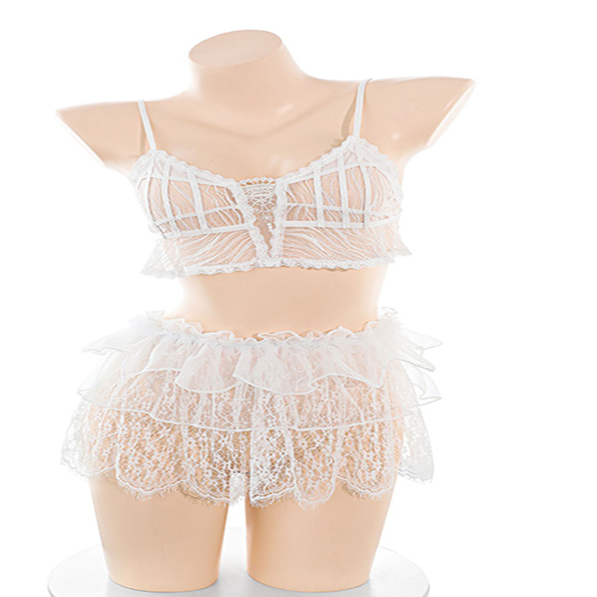 LISM Sweet Sheer Lace Lingerie - Lace Bralette Set recension och pris