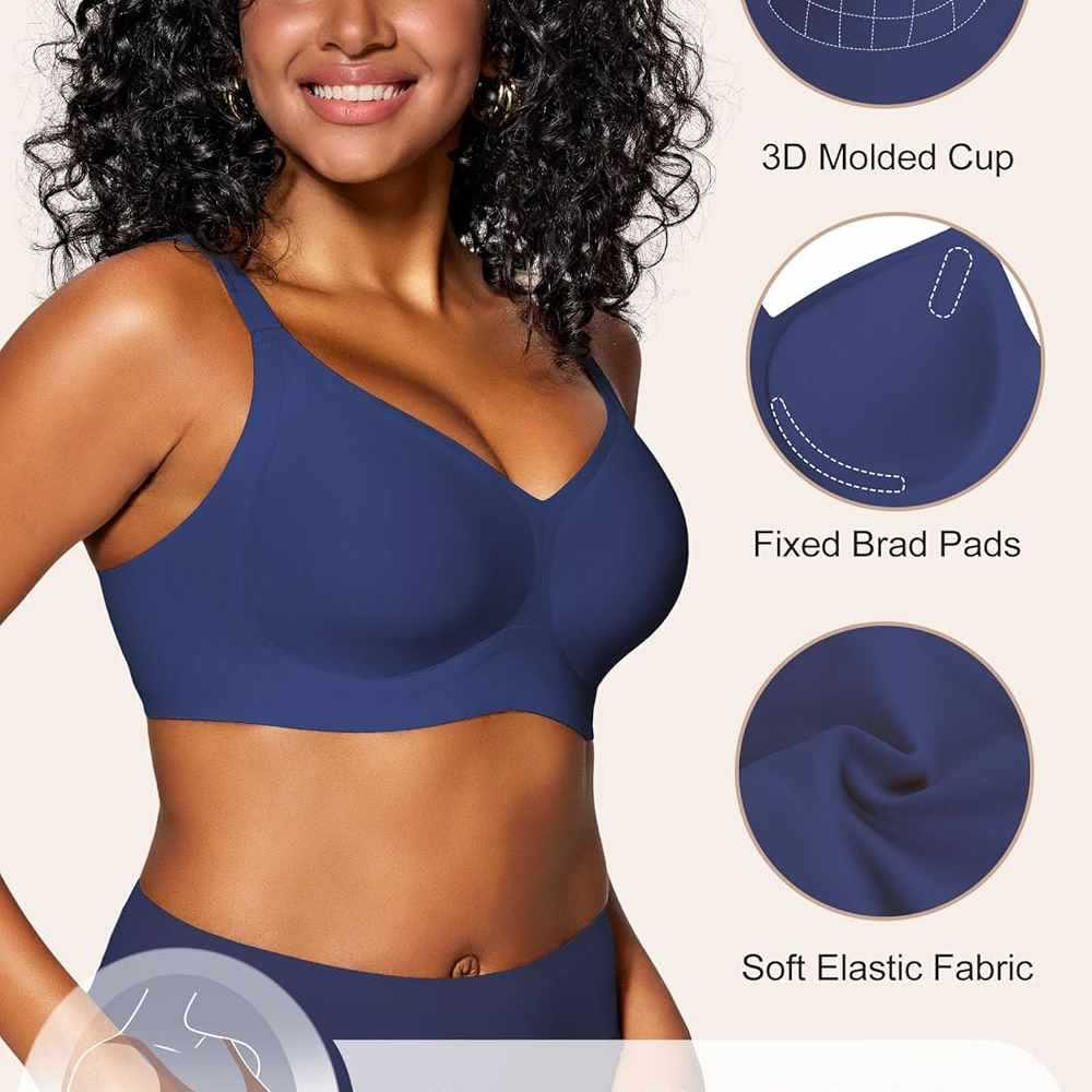 Women's Seamless Wire-free Bra - Minimizer Bra Women recension och pris