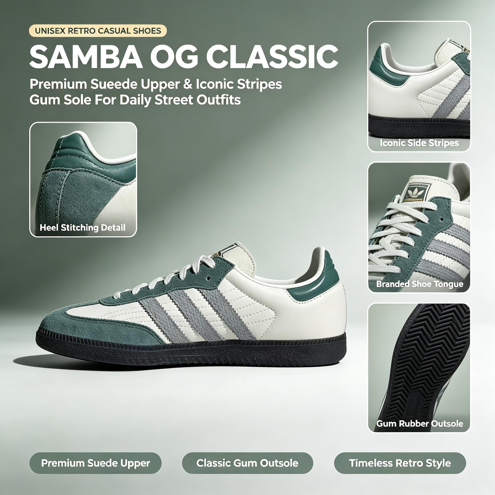 Official Adidas Genuine Samba  - Adidas Shoes Samba recension och pris