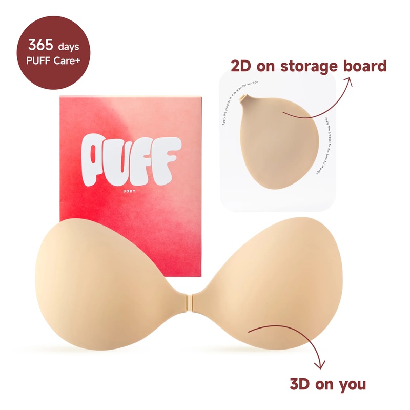 PUFF VIRAL No.1 Pushup Sticky  - Push Up Bra Silicone recension och pris