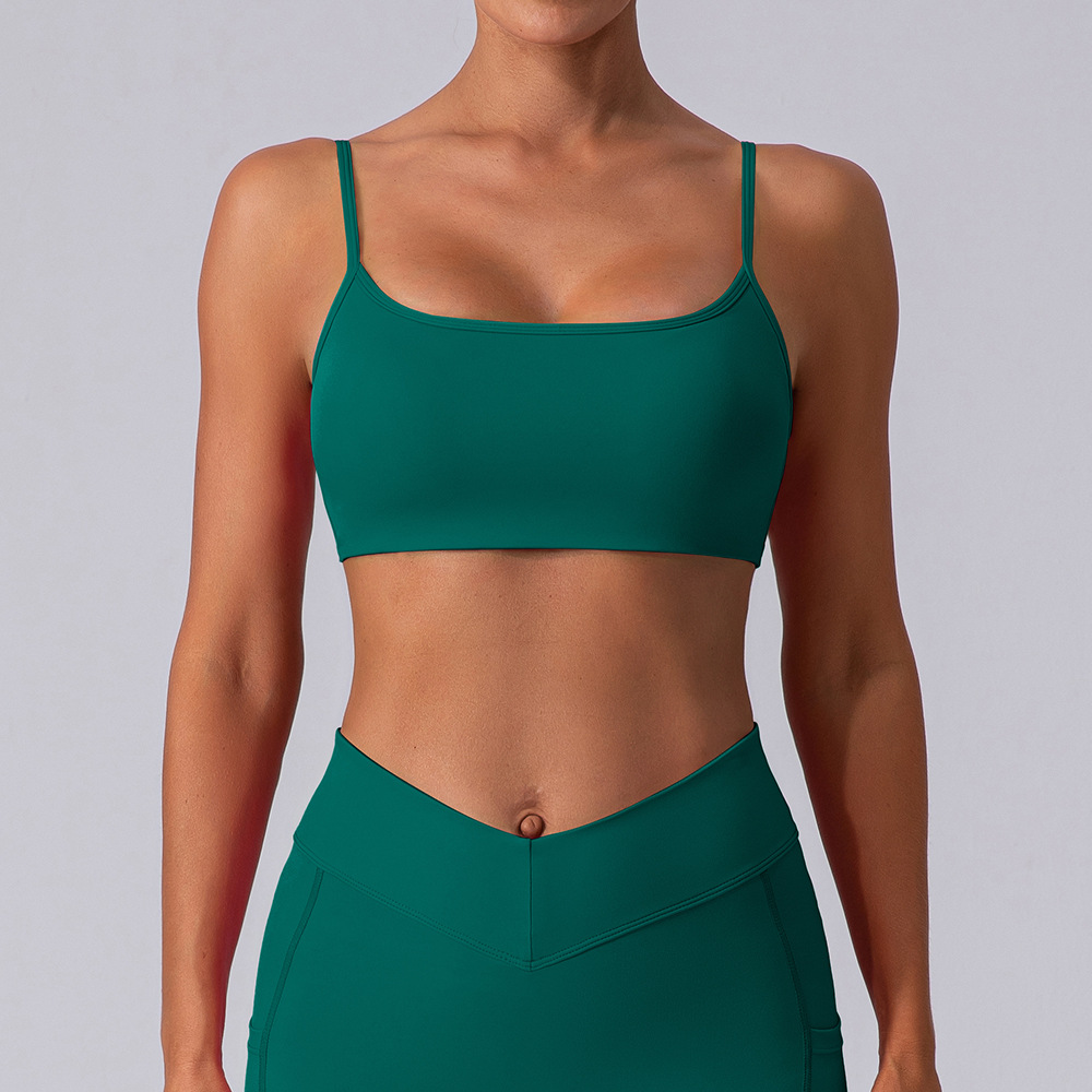 Women Sports Bra Shockproof Fi - Sports Bra Racerback recension och pris